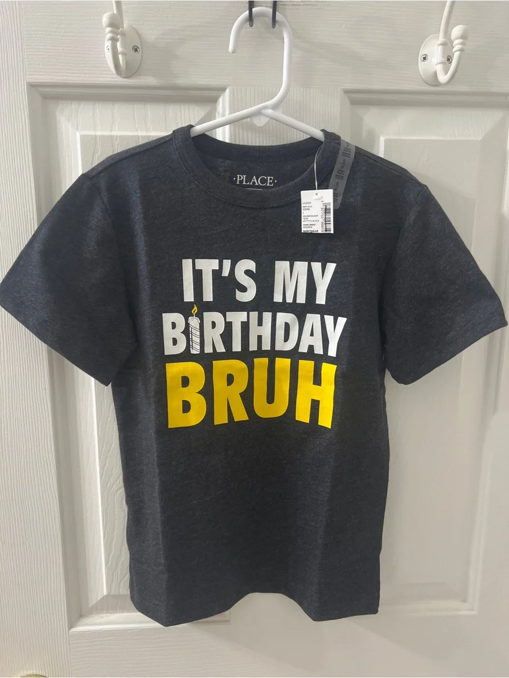 The Children’s Place Kids Cotton “It’s My Birthday” T-shirt Sz S (5/6) New W/tag